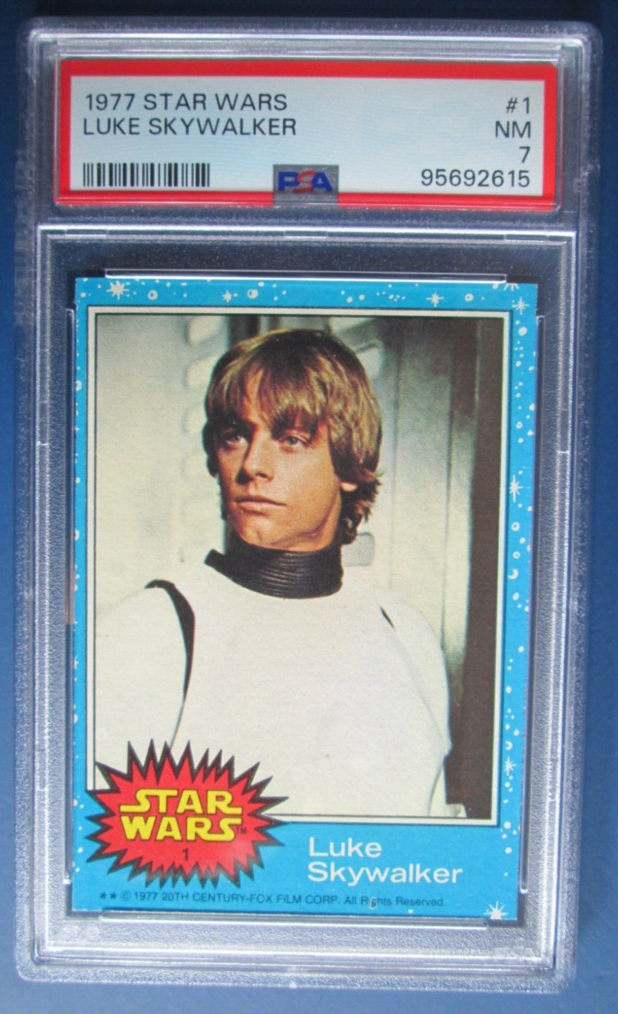 Luke Skywalker 1977 Topps #1 Base Price Guide - Sports Card Investor