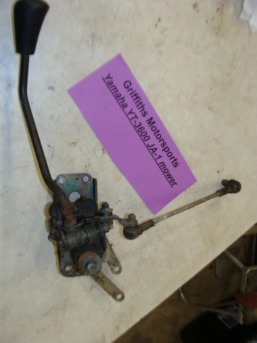 Riding lawn sale mower shifter linkage