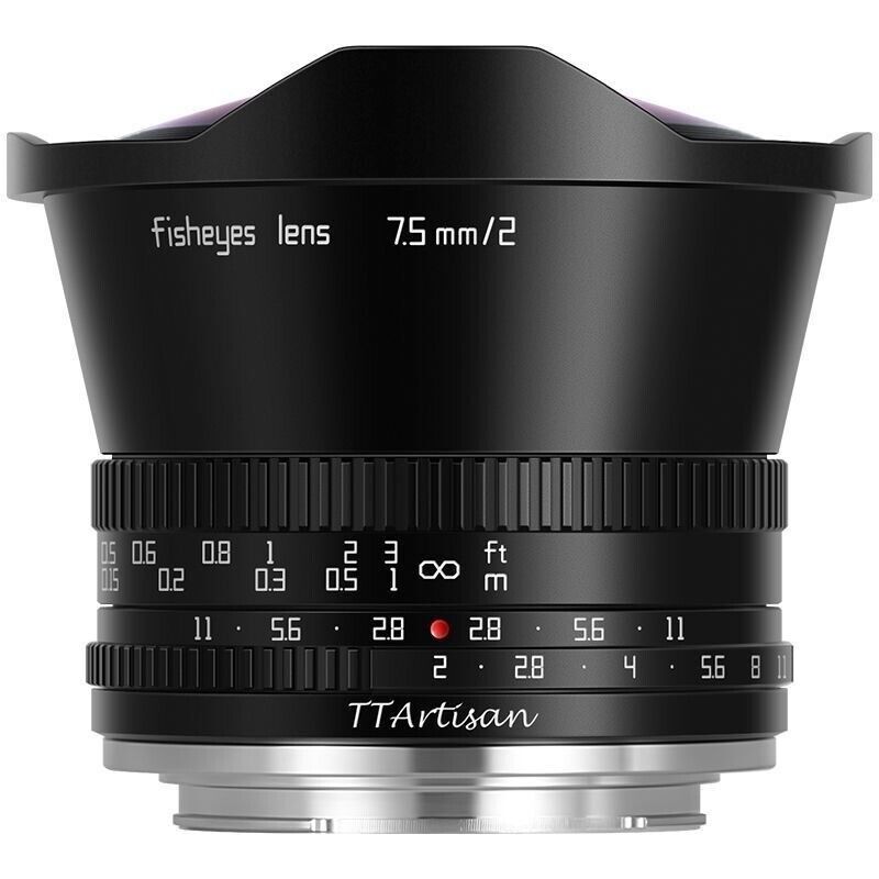 TTARTISAN 7.5mm f2 Lenses Canon EF-M fisheye lens | eBay