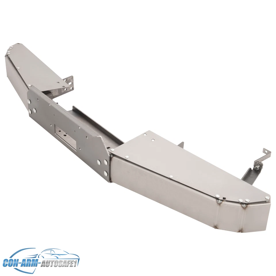 Raw Anti-Rust Oil Front Bumper Winch For Ford Bronco/F250/F350/Hi-boy 1967-1979 Foto 2 de 4