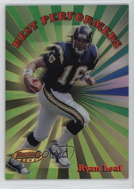 Ryan Leaf Bowman's Best Best Performers #BP10 Best Performers-Refractor