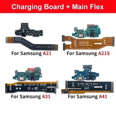 For Samsung A21 A31 A21S USB Charger Charging Port Board Mainboard Flex Cable