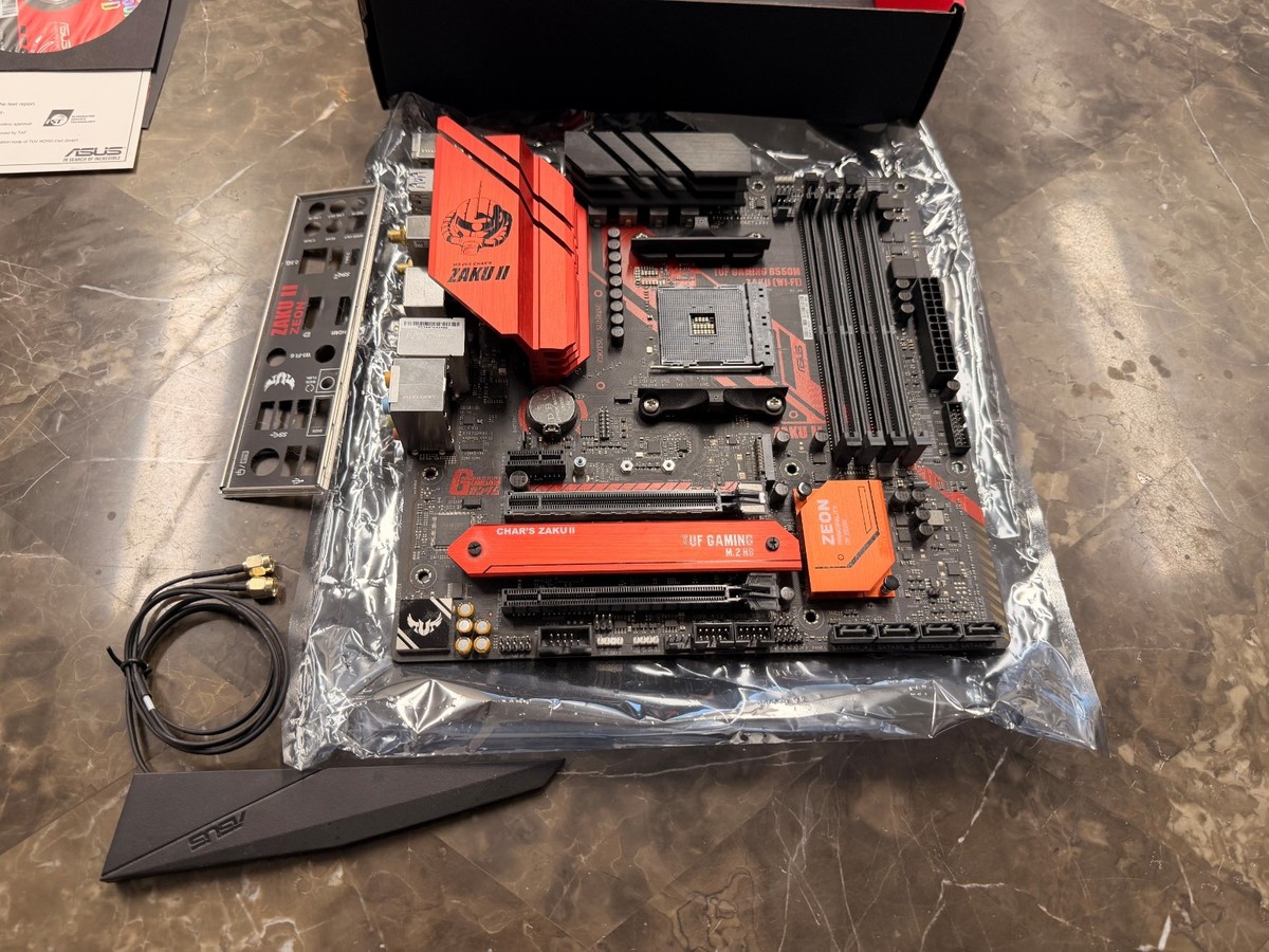ASUS TUF GAMING B550M-ZAKU (WI-FI) AM4 AMD B550 Micro ATX AMD