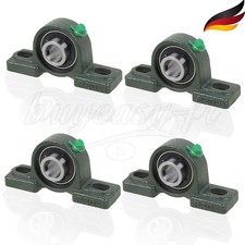 4 St&uuml;ck UCP 204 Geh&auml;uselager f&uuml;r 20 mm Welle, Stehlager, Lagerbock, P 204 Satz