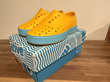 Native Kids C13 Slip-On Casual Shoes Yellow/Blue