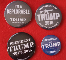 4 Trump Pins 2016