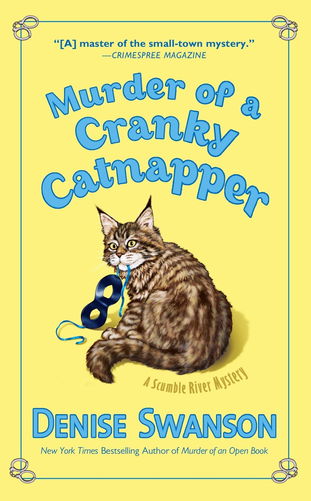 Murder of a Cranky Catnapper (Scumble River Mystery) by Swanson