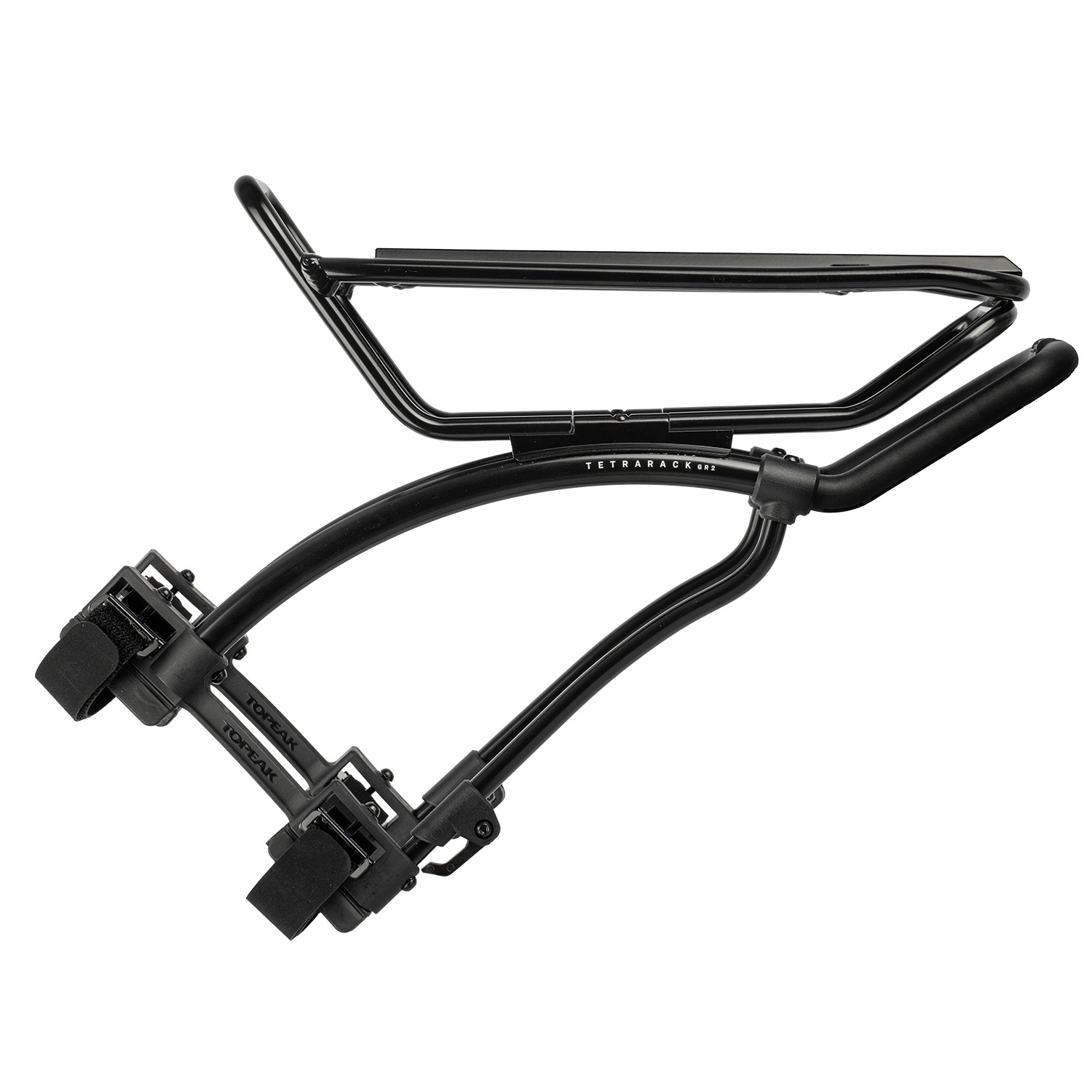 TetraRack GR2 Rear : porte-bagages amovible sans œillets, charge 9kg max