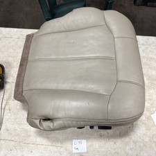 Chevy Silverado 2001 2002 asiento de pasajero inferior cuero cubierta de asiento OEM eléctrico