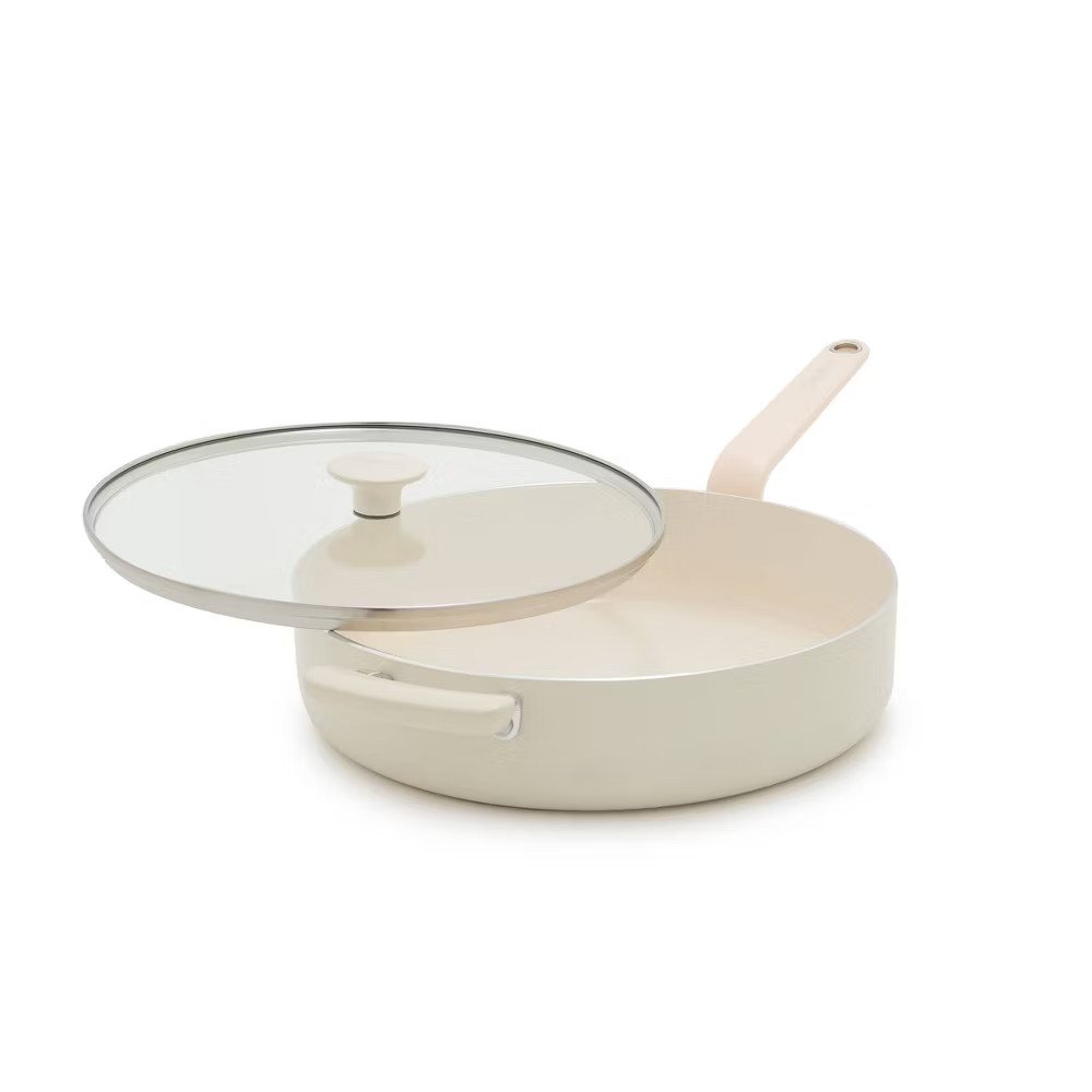 GreenPan Rio Advanced 5qt Ceramic Nonstick Saute Pan with Lid Cream 3990₽