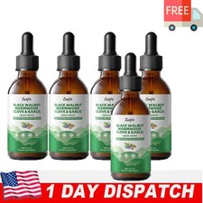 1-5x Parasite Cleanse Tincture/Extract-Wormwood, Black Walnut Hull, Clove 2oz
