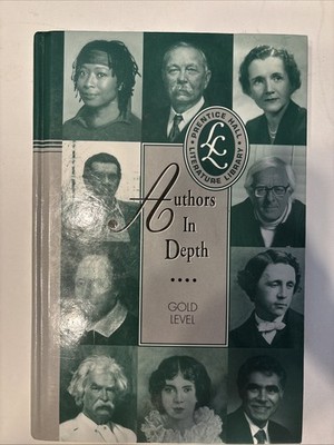 Authors in Depth, Gold Level, Prentice Hall, 2000, Hardcover, ISBN 0130504017
