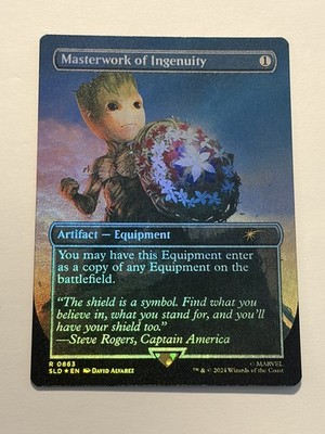 Masterwork of Ingenuity (Rainbow Foil) Secret Lair Drop Foil SLD Marvel