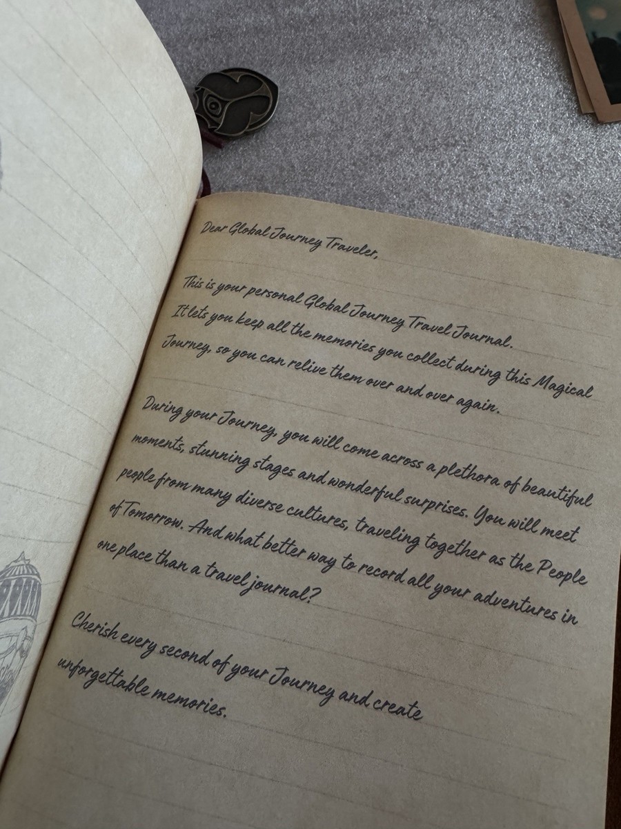 2025 Tomorrowland Belgium Global Journey Travel Journal Notebook
