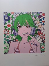 Murakami Takashi Signed - Mebae Smile - Certificate