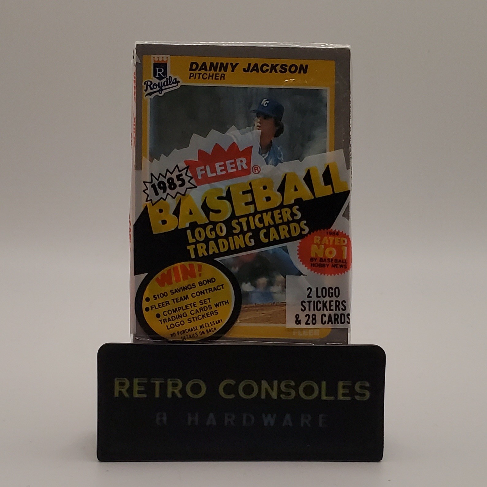 1985 Baseball Fleer Factory Sealed Cello pack
