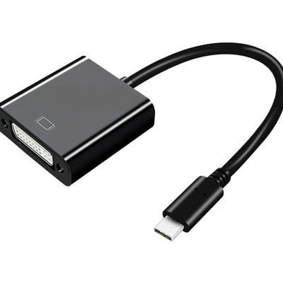USB-C auf DVI-D Kabel Adapter für MacBook, Surface, Dell XPS, Monitor, TV