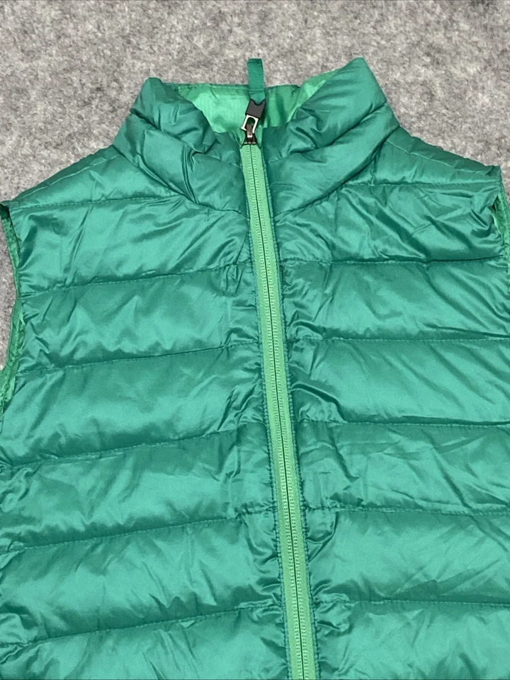REI Co-op kids Down green puffer vest  Size 10/12 Green Lightweight Mint! - Image 2 of 4