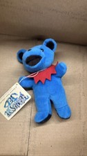 Vintage 1997 Grateful Dead Tennessee Jed Beanie Bear Liquid Blue 7" Plush NWT