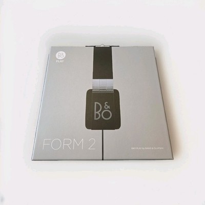 New Open Box Bang Olufsen Headphones B&O Play Form Wired Black