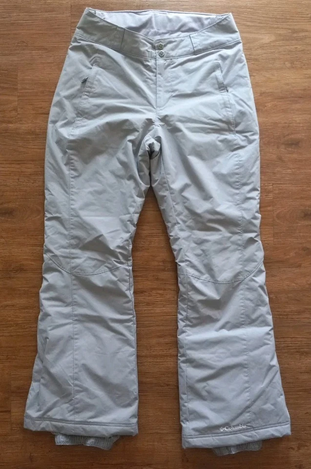 Pantalones de nieve aislantes grises Columbia Sportswear Modern Mountain 2.0 para mujer talla S Foto 2 de 4