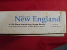 "Historic New England" Jigsaw Puzzle  White Mountain Graphics  1000 Piece  1991 — photo 3