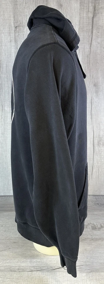 Sudadera con Capucha Dakine De Colección Sport Tek Negra Envejecida Grunge Surfer Para Hombres XLT Foto 4 de 4