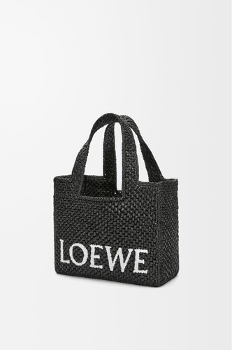 Loewe Basket Bag Font Mini Tote Bag Hand Black 2way
