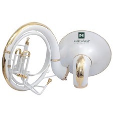 24" Bb Sousaphone Brass Wind Instrument with Mouthpeice Gig Bag.