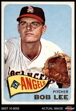 1965 Topps #46 Bob Lee Angels 8 - NM/MT