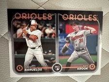 2024 Topps Update Series - Rookie Combos Matt Krook, David Banuelos #US315 (RC)