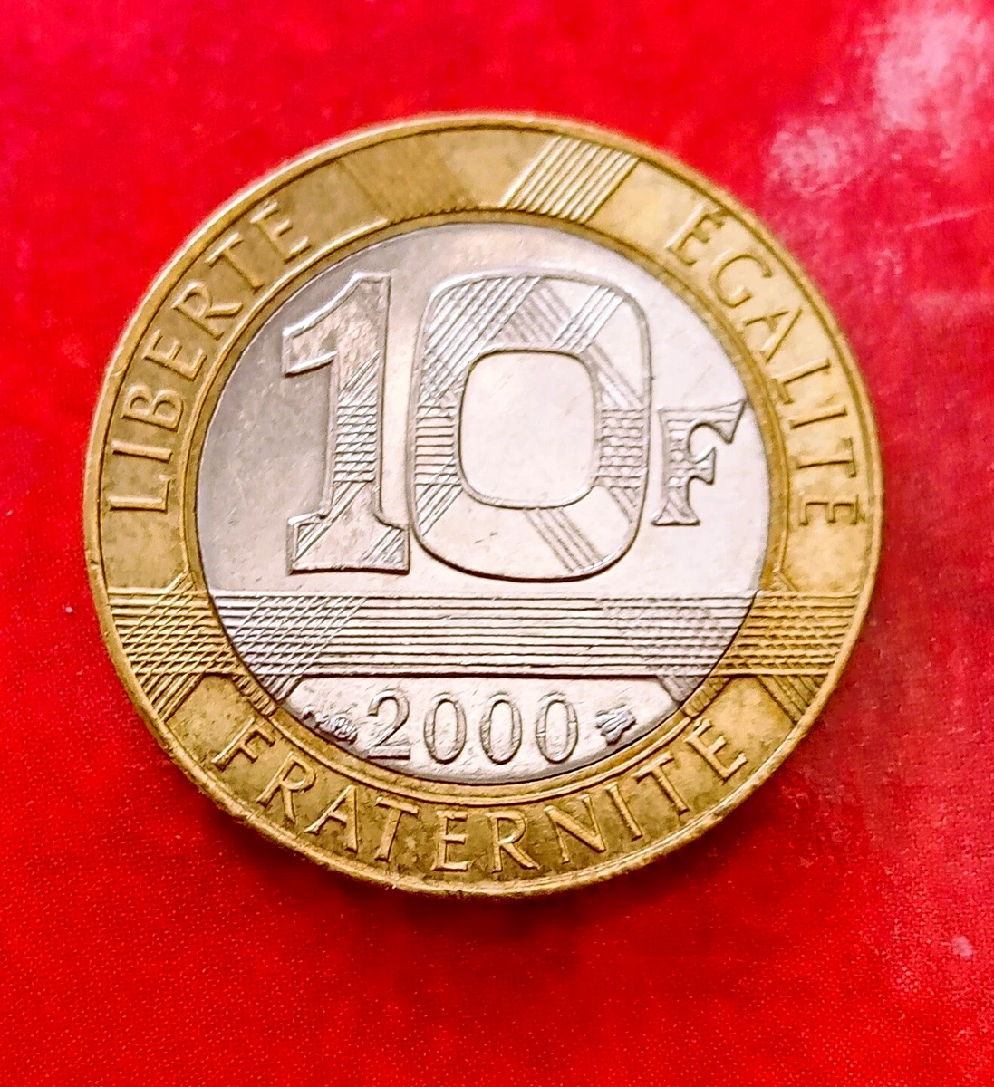 Essai De Frappe De 10 Francs, Bimétallique N.d. Pessac GEM.196 12 Var Sup ,fmd 558326,a