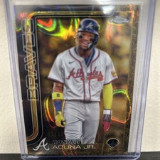 Topps Gilded Collection Gold Chrome Ronald Acuña Jr. /10 Braves 2023