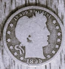 1895 25C Barber Quarter