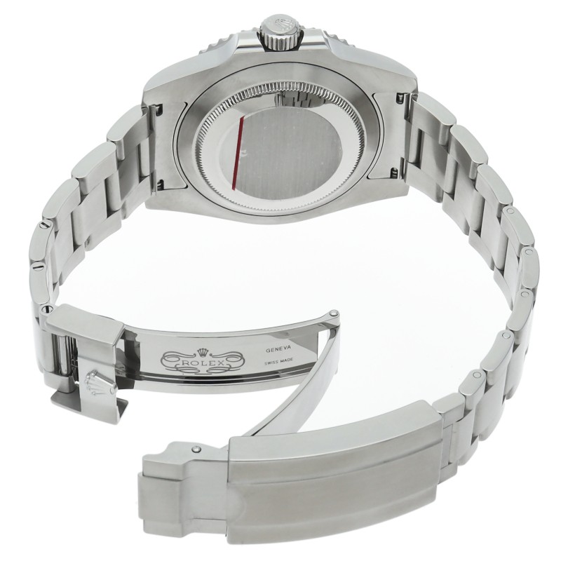 ROLEX Submariner Date Watch Green Mirrored Buckle 116610LV Stainless Steel m... image 5