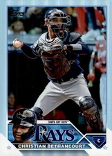 2023 Topps Update Series - Christian Bethancourt #US94 Rainbow Foil Parallel