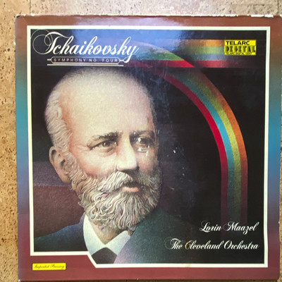 Telarc LP Tchaikovsky Symphony No. 4 Maazel Cleveland Orchestra 1979