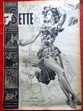 7 Sette Magazine October 7, 1945 Ranch Morita Ramon Teatro Paris Clandestine