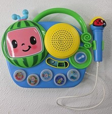 Cocomelon Toy Singalong Boombox With Microphone Karaoke Machine 2022 J14