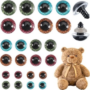 Sicherheits-augen für Häkeltiere 14-18 mm Kunststoff Set für Amigurumi Bastelpro