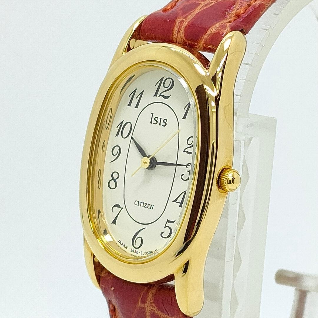 Citizen Isis 5930-L11817 腕時計　レディース　稼働品 Citizen Isis 5930-L11817 腕時計 レディース 稼働品 - メルカリ