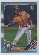 2019 Bowman Draft Chrome Sky Blue Refractor Freudis Nova #BDC-45 0c6