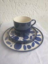 Melitta Stockholm Kobaltblüte 3-tlg.  Gedeck unbenutzter Zustand 3 x vorhanden