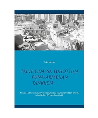 Talvisodassa tuhottuja Puna-armeijan tankkeja, Asko Itkonen