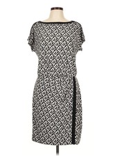 Chaps Women Black Casual Dress L