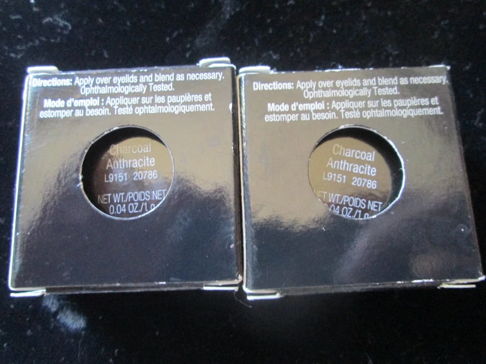 2 NIB NEW BeautiControl Color Impact Eyeshadow: CHARCOAL (Ashen Gray) - Image 2 of 2