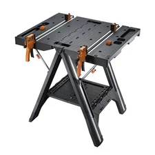 Worx WX051 Pegasus Folding Work Table & Sawhorse, 31" x 25" x 32"