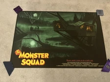 Andrew Rowland - The Monster Squad Variant Print Poster Mondo Artist Bottleneck