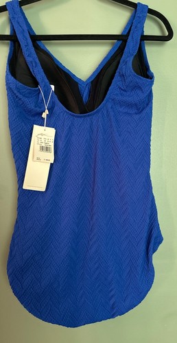 Gottex Sapphire Blue One-Piece Swimsuit Women’s 16 NWT Elegant Shaping Swimwear - Picture 8 of 10