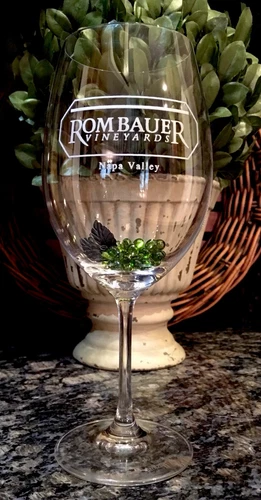 ROMBAUER VINEYARDS Stölzle Lausitz Crystal 14 oz Cabernet Wine Glass   PRISTINE!
